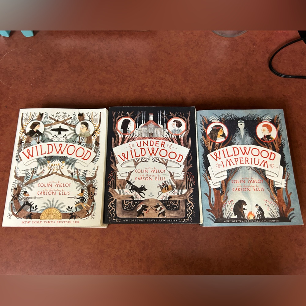 🌿 Wildwood Chronicles Trilogy by Colin Meloy & Carson Ellis – Complete set book